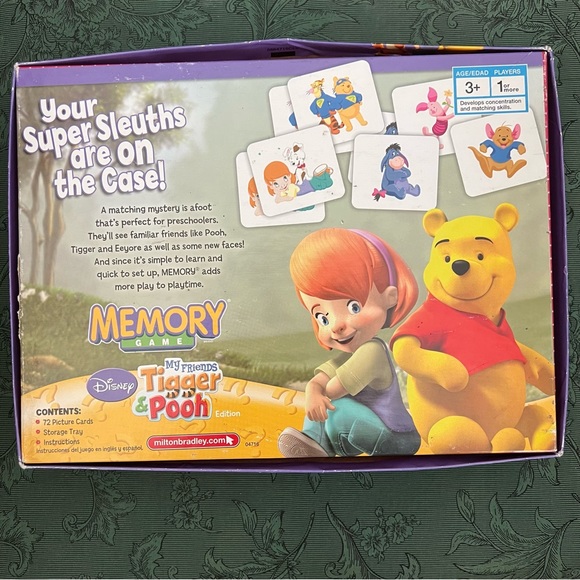 My Friends Tigger and Pooh Memory Game - Picture 2 of 3